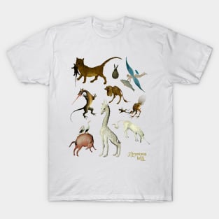 Hieronymus Bosch Unisex T-shirt || ZOO T-shirt || Animals T-shirt || Art History Tee || Aesthetic Clothing || T-Shirt